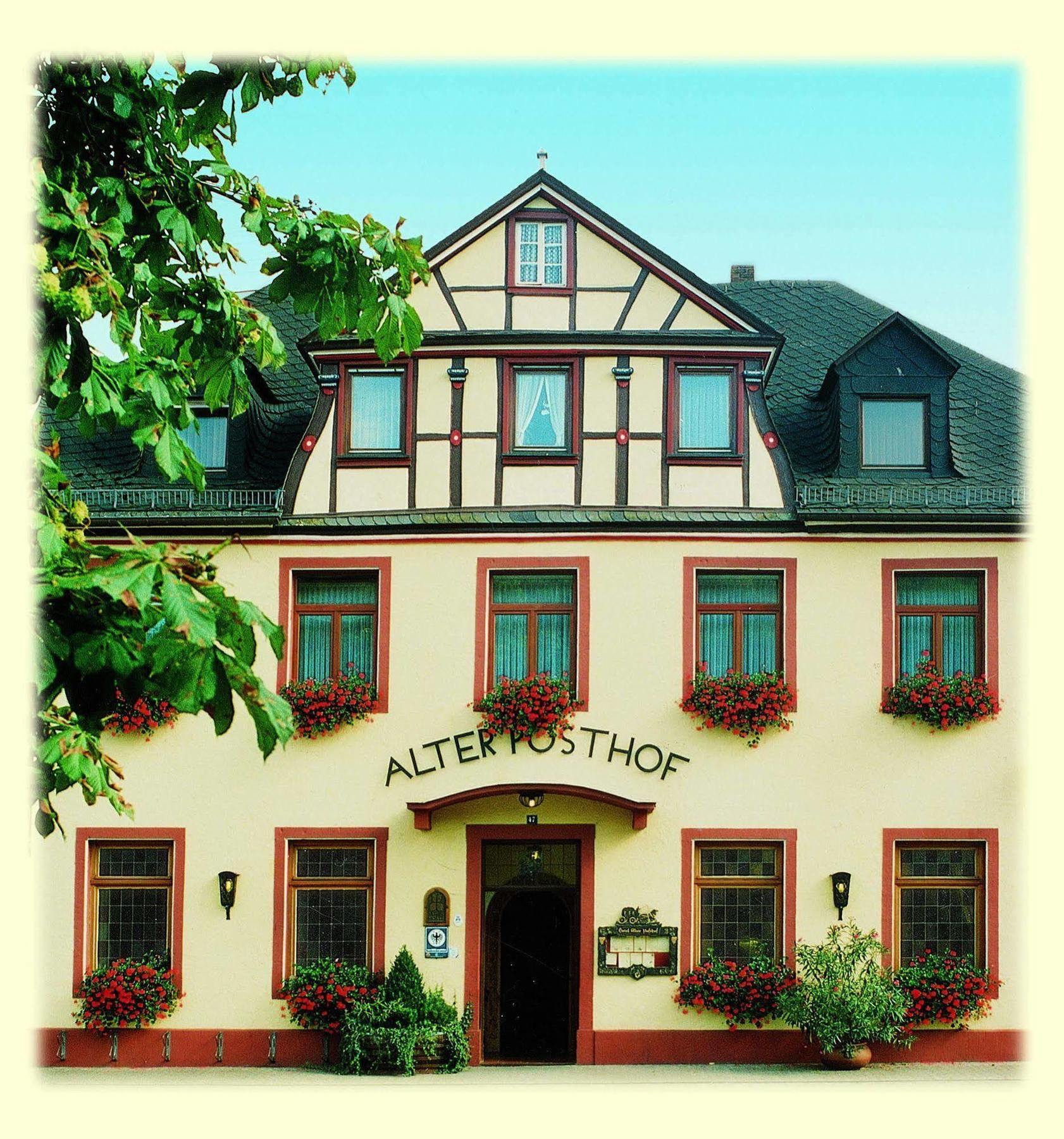 Hotel Alter Posthof Spay Exteriér fotografie